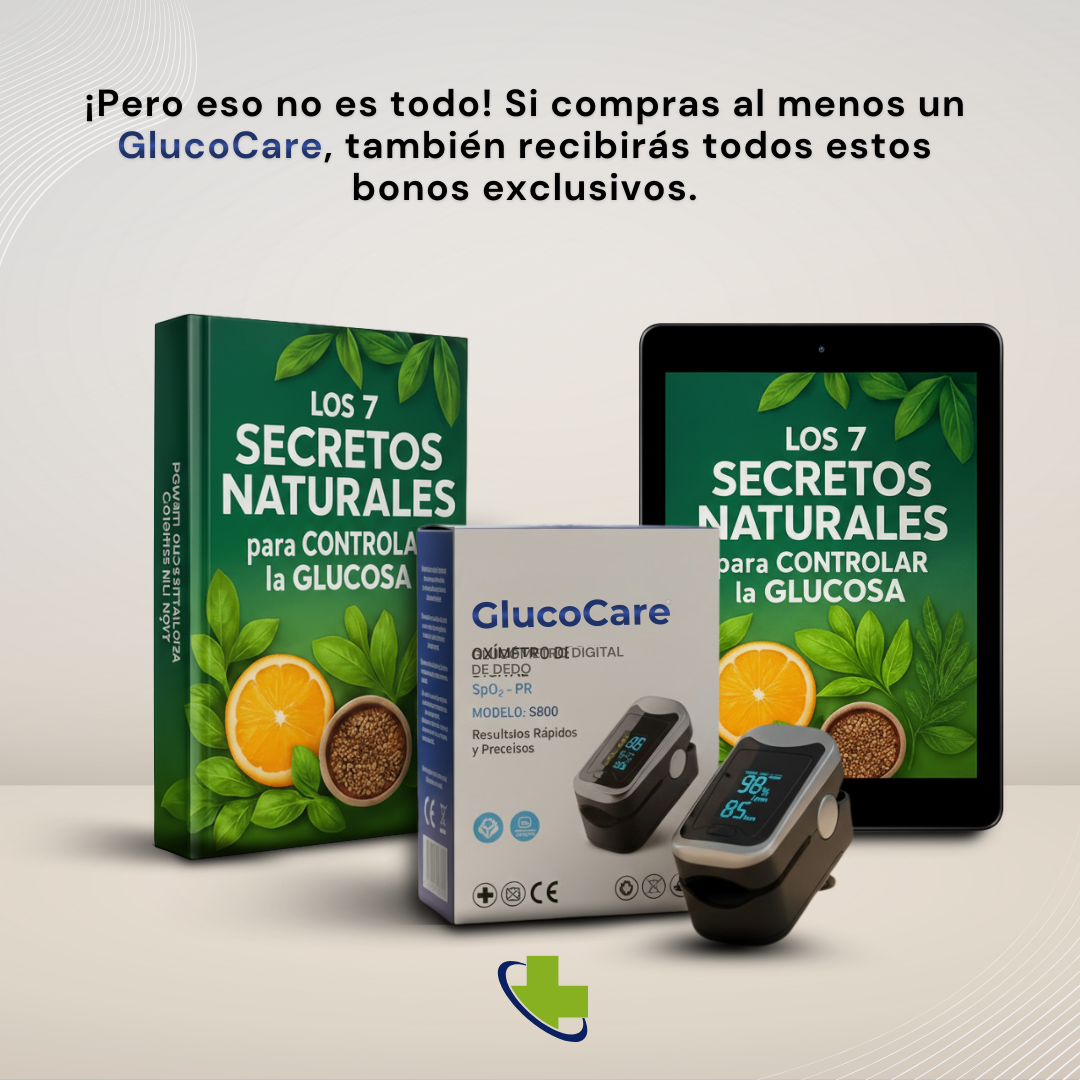 🎄 Oferta Especial de Navidad GlucoCare – El dispositivo 3 en 1 que te ayuda a monitorear tu bienestar sin dolor