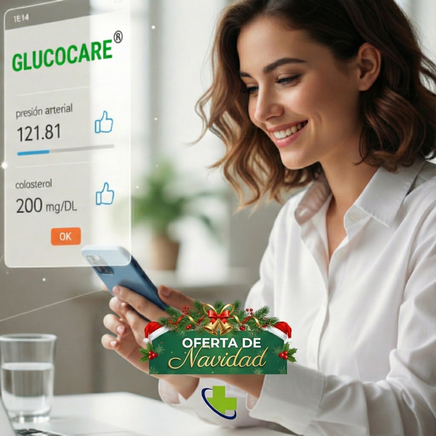 🎄 Oferta Especial de Navidad GlucoCare – El dispositivo 3 en 1 que te ayuda a monitorear tu bienestar sin dolor