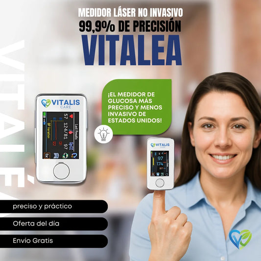 Vitalis Care – el Medidor de Glucosa 3 en 1 para que tu rutina sea más cómoda y práctica